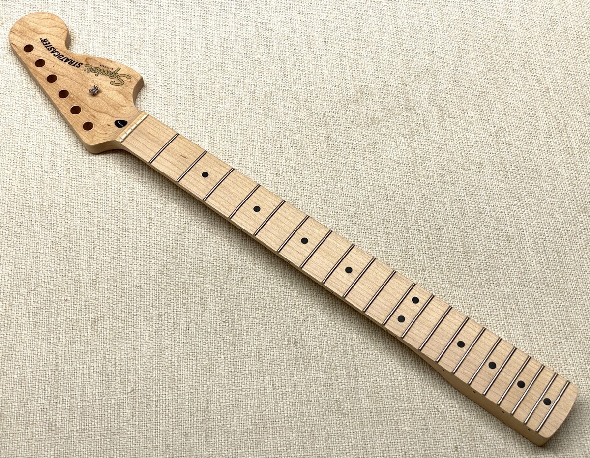 Fender Squier Strat 70's Style LARGE HEADSTOCK Neck Maple