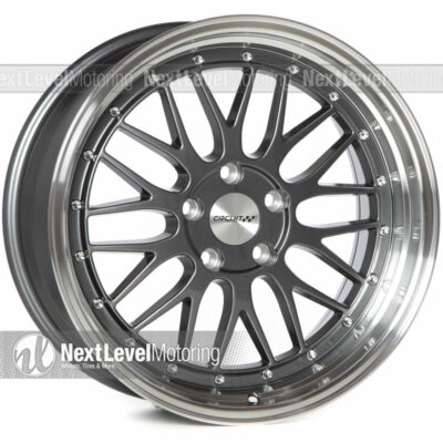 CIRCUIT PERFORMANCE CP30 18x9 5x114.3 +35 GUN METAL WHEELS LM STYLE (Set of 4)