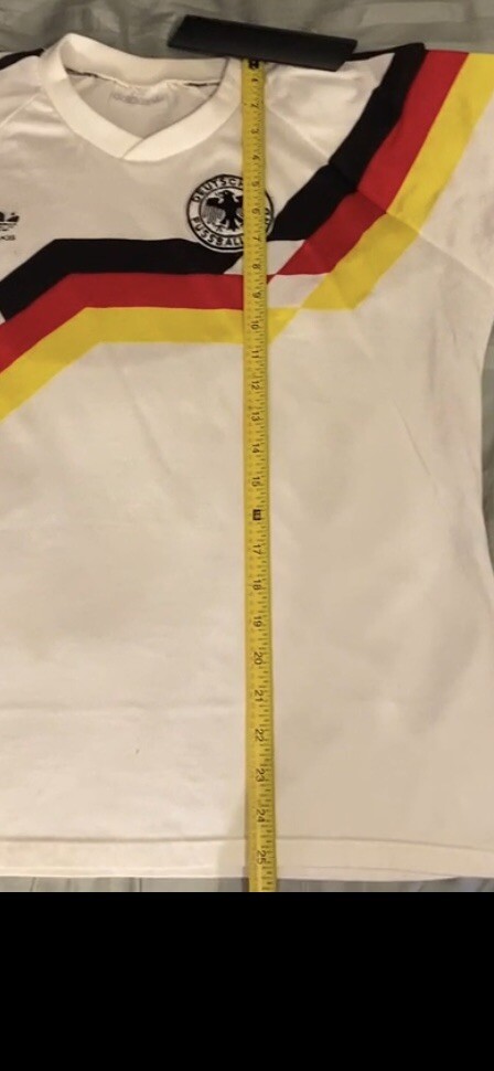 Vintage adidas 1990 Germany Longsleeve Soccer Jersey World