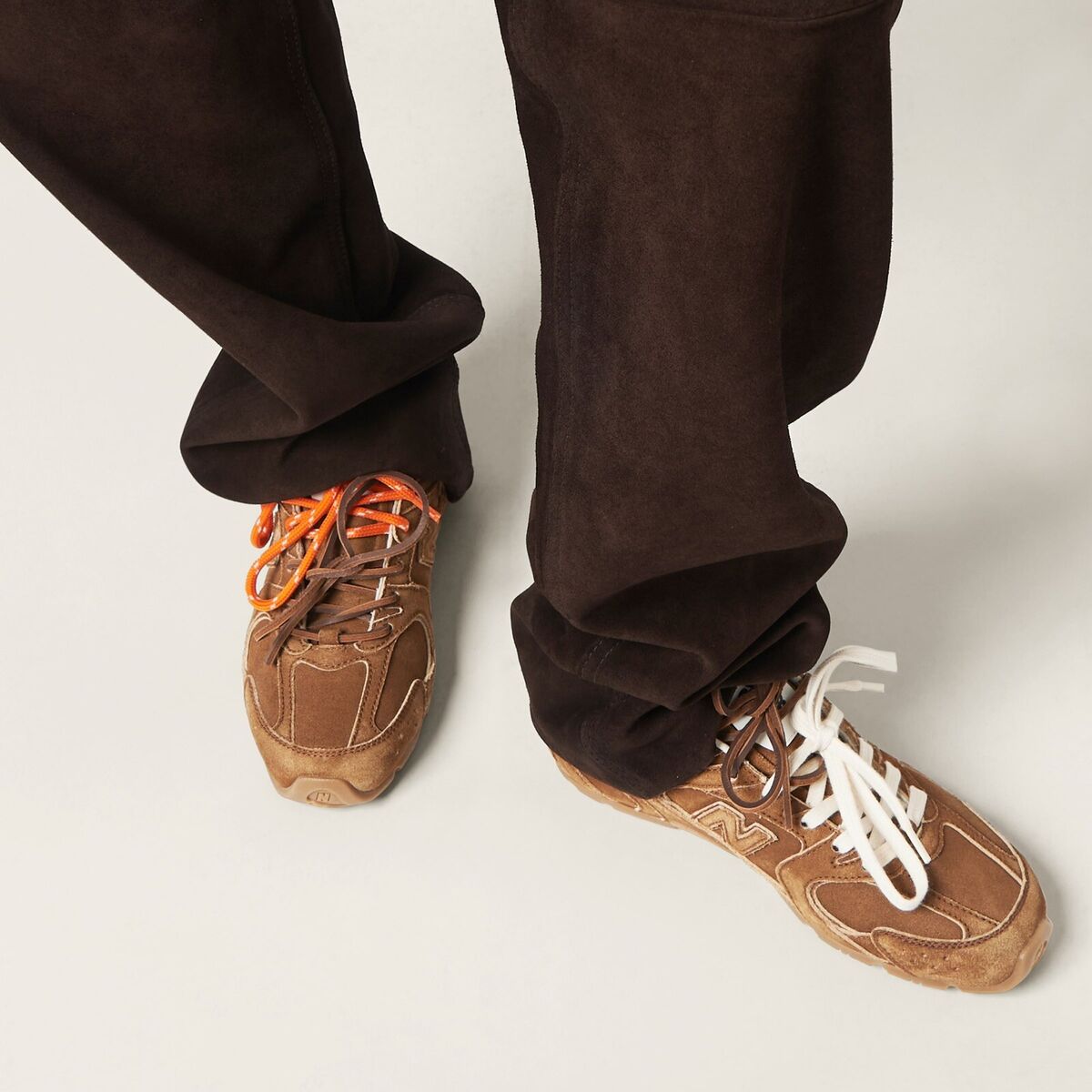 New Balance x Miu Miu 530 SL Suede Sneakers Cinnamon Size 41 New Balance x Miu Miu 530 SL Suede Sneakers Cinnamon Size 41