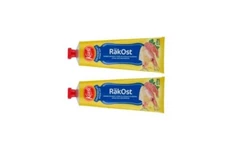 2-pack Original Kavli räkost 275g – Fresh Creamy Swedish shrimp Cheese Spread