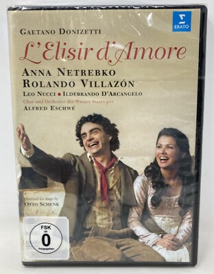 Gaetano Donizetti -  L'elisir D'amore - DVD 2006 Erato New Sealed