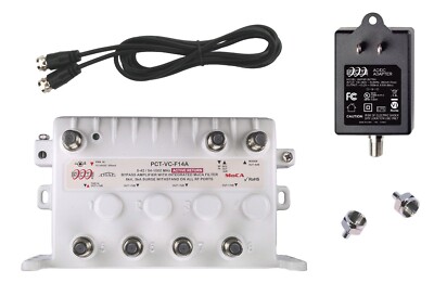 Cable Signal Booster Reliable Cable 5-Port MoCA Amplifier Signal - Main Image
