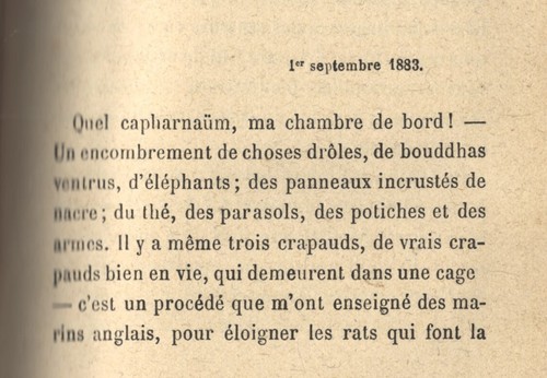 PROPOS D'EXIL par Pierre LOTI Mort de l'Amiral COURBET Obock MAHÉ des Indes 1892 - Imagen 6 de 24