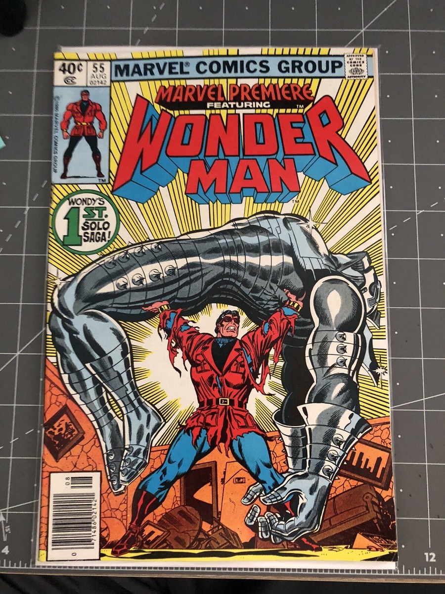 Marvel Premiere # 55 Newsstand - 1st Wonder Man solo story Key NM