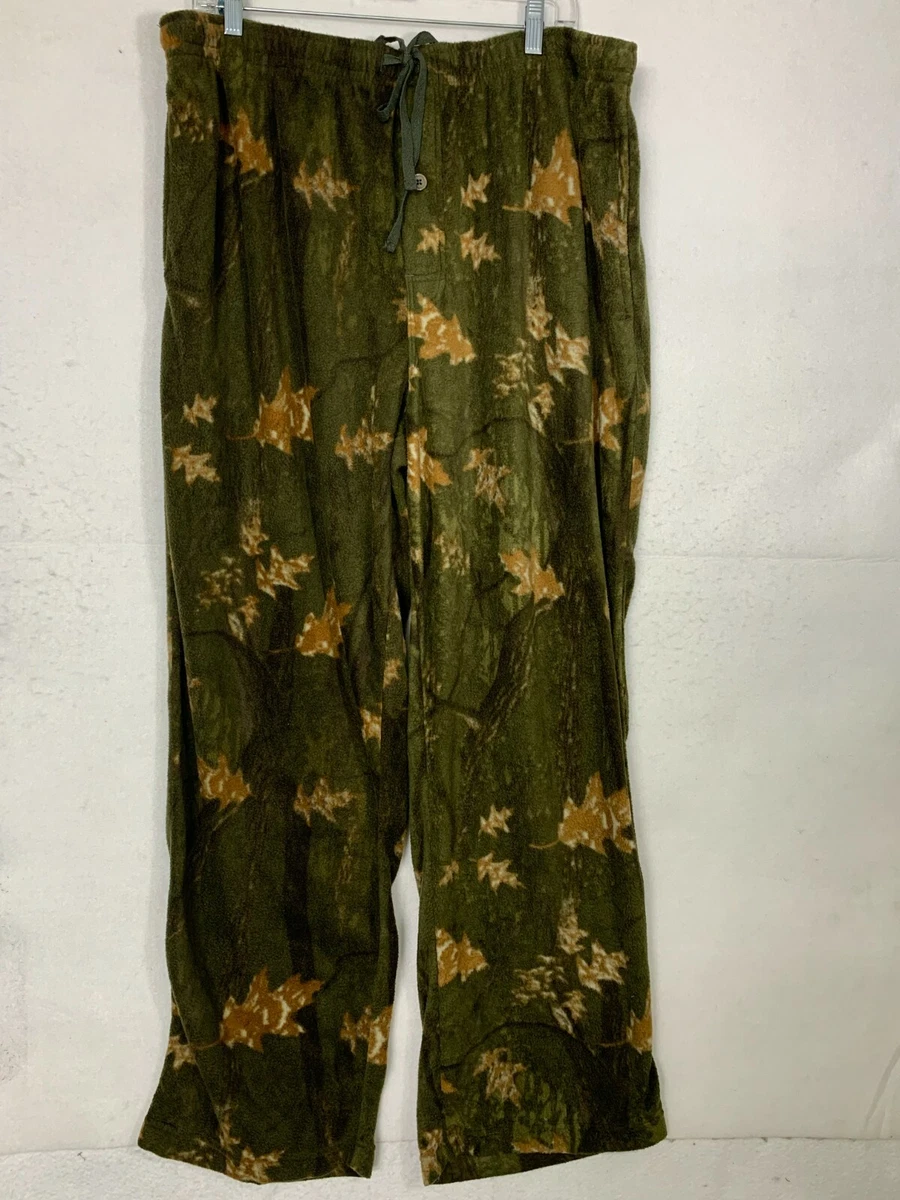 Faded Glory Men s XL 40 42 Fleece Sleep Pants Elastic Waist eBay