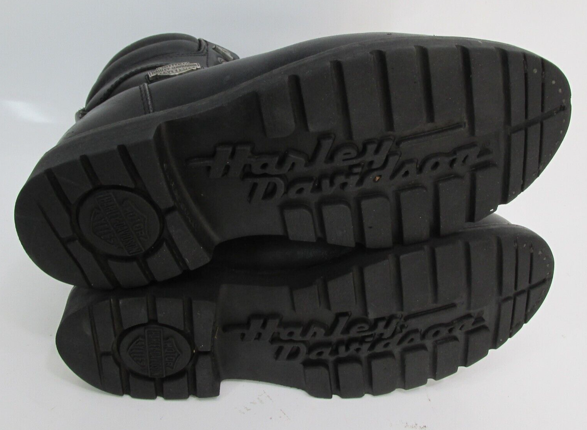 Harley Davidson Leather Steel Toe Boots Shoes Men\'s Size 9 UK 8 42  Black 91013 Amazon.com | Harley-Davidson Men main image 3