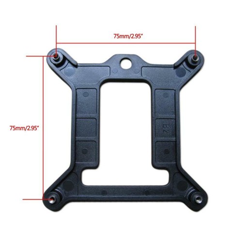 Computer CPU Cooler Rack Base Backplate for LGA 1155 1150 1156 Cooler Bracket - Photo 6/6