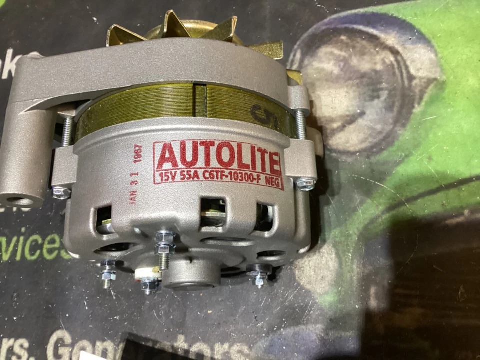 1967 FORD FAIRLANE 352 , 390 , 427   WITH A/C &  PS ALTERNATOR C6TF-10300-F - Image 2 of 4