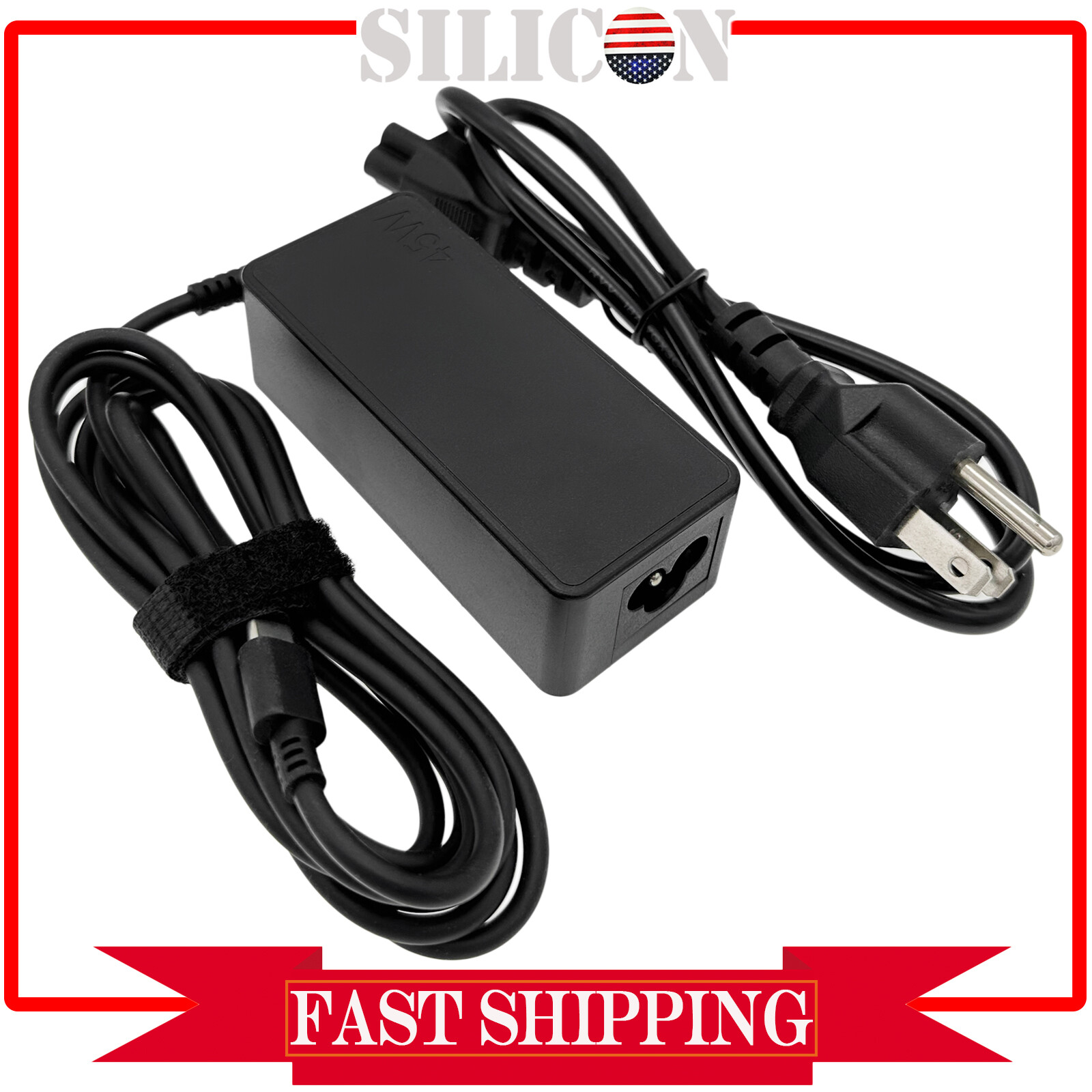 45W USB-C Adapter Charger For HP 14-ca000nr 14-ca061dx 14a-ca0090wm 14a-na0031wm