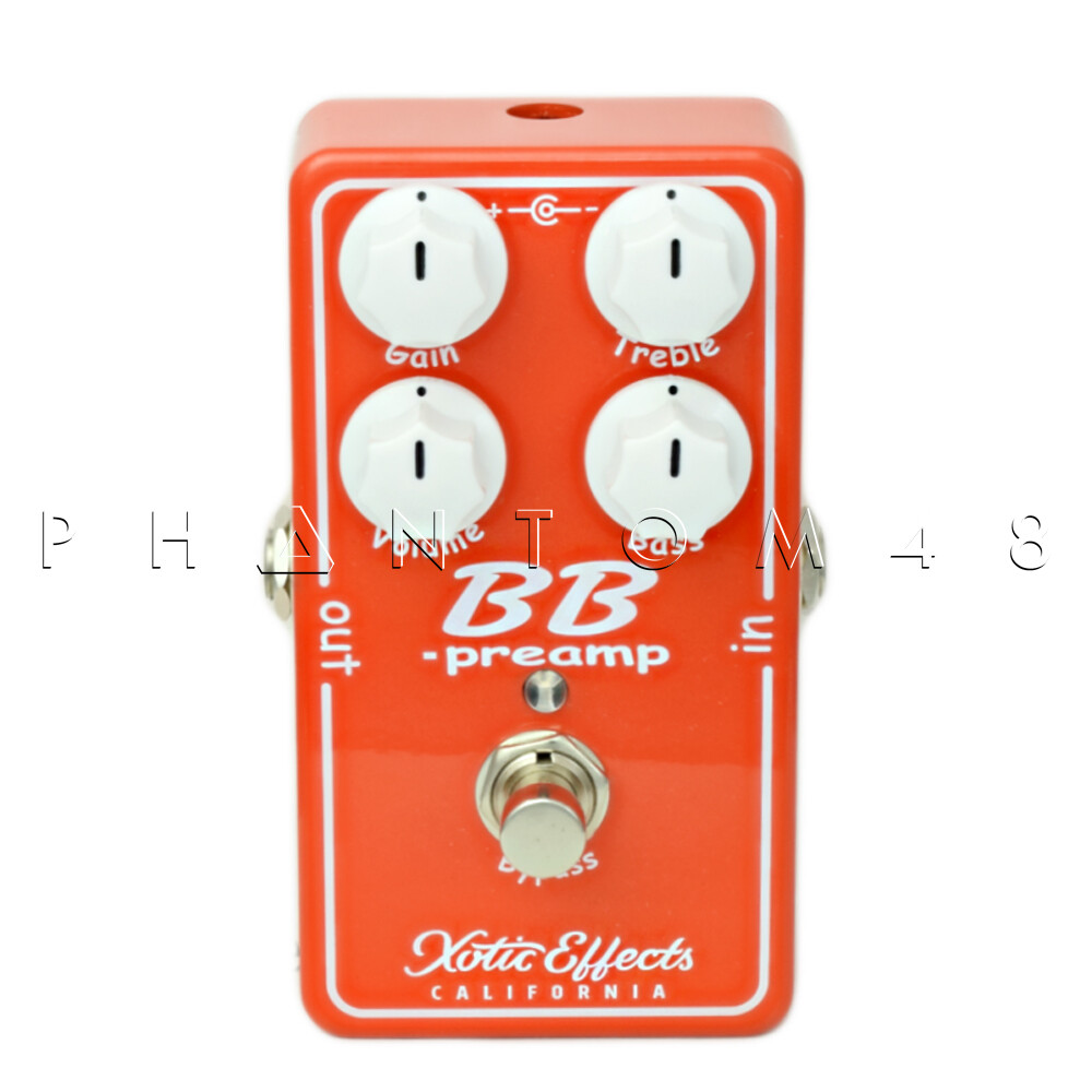 Xotic Effects BB preamp （付属品完備） Xotic BB Preamp v1.5 – Motor City Guitar