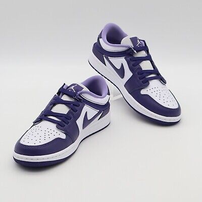 DM1206-515 Nike Air Jordan 1 Low FlyEase Sky J Purple White DM1206-515 Nike Air Jordan 1 Low FlyEase Sky J Purple White