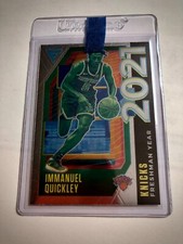 2020-21 Panini Flux IMMANUEL QUICKLEY #20 Rookie Freshman Year