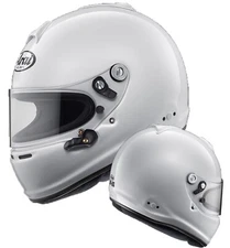 Arai GP-6S Helmet Snell SA2015 FIA 8859-2015 Approved Race Lid - White All Sizes