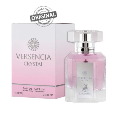 Versencia Crystal EDP Perfume By  Maison Alhambra Lattafa 100 ML New Rich UAE
