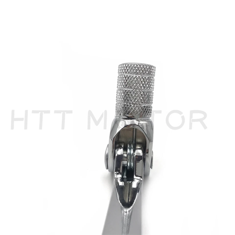 Chrome Foldable Brake Shift Pedal Foot Lever For Honda Cbr 600 F4 F4I 1999-2006 - Image 3 of 4