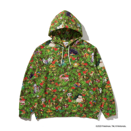 Levis × Pokemon Pokemon Garden Hoodie 