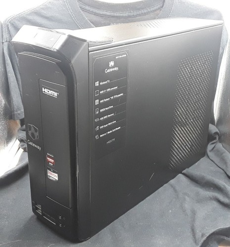 Gateway SX2110G-UW23 (500GB, AMD E1-1500, 1.48GHz, 6GB)  PC Desktop Works Great2 - Afbeelding 1 van 8