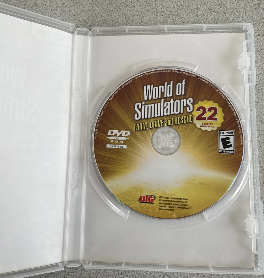 World Of Simulators Farm, Drive And Rescue 22 Complete Games PC - Image 2 of 3