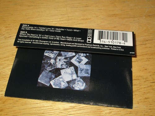 Memorabilia The Singles by Soft Cell / Marc Almond (Cassette, Oct-1991, Mercury) - Picture 8 of 18