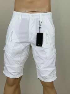 armani exchange utility zip short