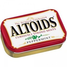 Altoids Peppermint Breath Mints 6 Tins Free Shipping