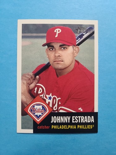 2002 Topps Heritage Johnny Estrada #60 card