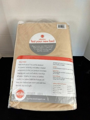 K&H Pet Products Thermo-Pet Mat Sage 14" x 28" x 0.5" KH4083 - Picture 3 of 3