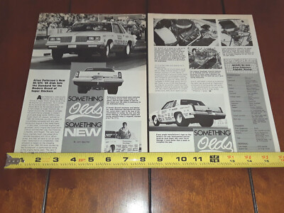 1984 OLDSMOBILE CUTLASS RACE CAR ORIGINAL ARTICLE