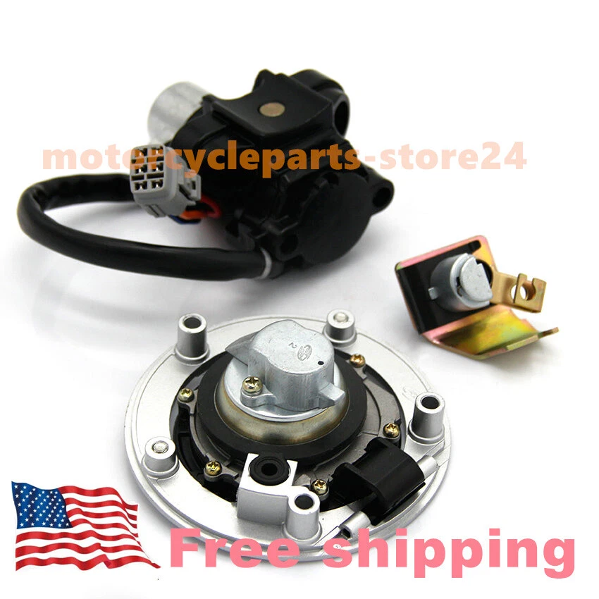 Ignition Switch Fuel Gas Cap Lock Keys for Suzuki GSF1200 GSF1200S Bandit S 2006 Foto 3 de 4