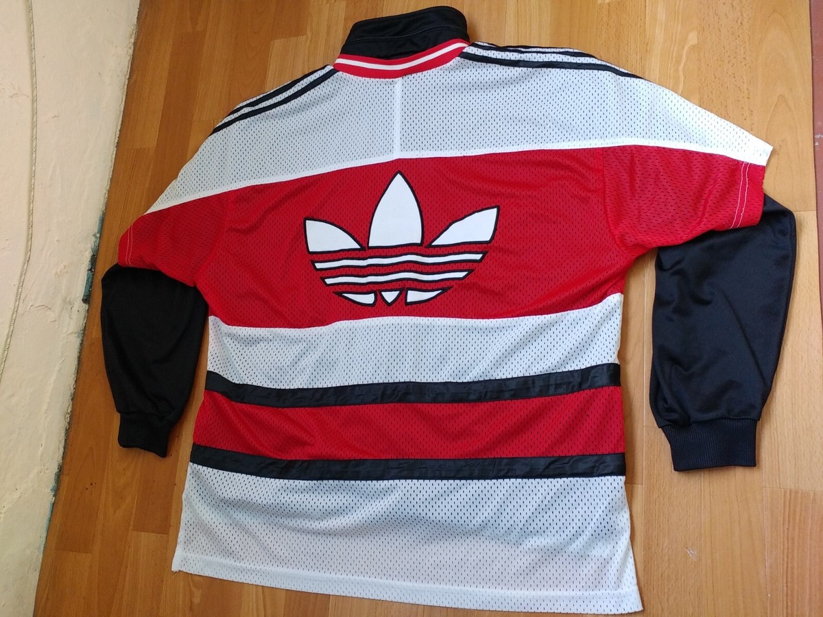 トップス 90's adidas jersey track jacket Vintage 90s Adidas Short Sleeve Track Top Jacket MED Green