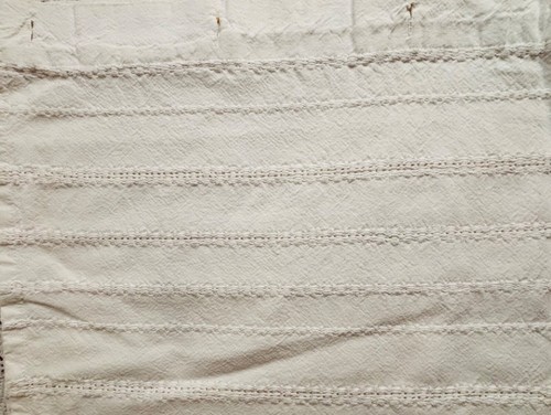 100% Cotton Shower Curtain Embroidery Striped Fabric Shower - Picture 6 of 11