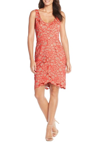 trina turk block party dress Trina Turk Color Block Stacie Cocktail Dress