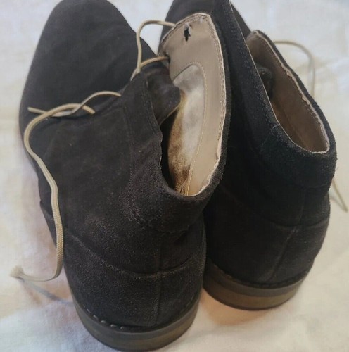 Calvin Klein Herren Größe 9,5 braun Wildleder Freizeit Oxford Schuhe - Bild 4 von 7