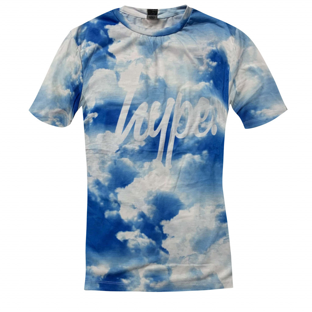 アイドル PLAVE T-SHIRT LIGHT BLUE LOOSE FIT PRINTED T-SHIRT -Light blue/Grand Lake -0967955124