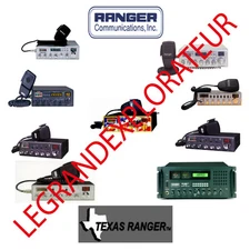 Ultimate Ranger  RCI  Texas Ranger Radio  Operation Repair Service manual on DVD