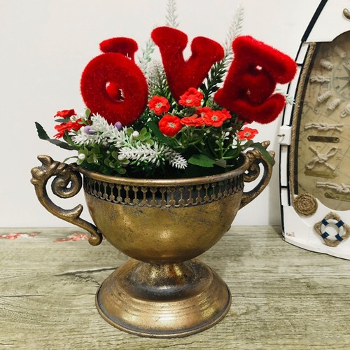 Simulationsvase Büro Arbeit Herzstück Des Küchentisches Griechische Blumenvase - Bild 3 von 12