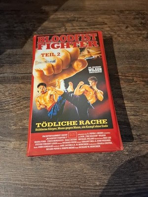 Don ''The Dragon'' Wilson  BLOODFIST FIGHTER 2   VHS Rarität  
