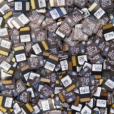 Lot of 50 32GB Micro SD Memory Cards Mixed Brands Used/New Untested