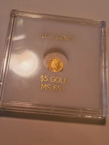Rare Gold American Liberty With Flying Eagle Brilliant Uncirculated  NO RESERVE*