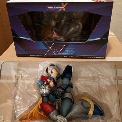 Megaman X & Zero 1/7 Scale Figure Rockman Comic Ver. In eine nostalgische...