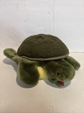 Folktails Folkmanis Turtle Hand Puppet 12" Plush Realistic Toy Furry Folk