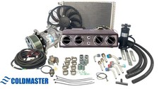 Universal Underdash Ac Kit 404 12v Chrome Finish Evaporator - Pk-8 Serpentine Universal Underdash Ac Kit 404 12v Chrome Finish Evaporator - Pk-8 Serpentine