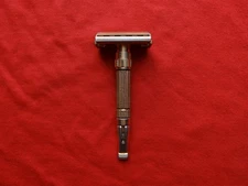 1958 Gillette Gold Adjustable 1-9 Toggle D-1 [UNTESTED]