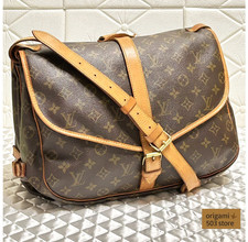Louis Vuitton Saumur 35 Monogram Shoulder Bag M42254 Pre-Owned
