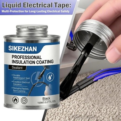 Liquid Electrical Tape Wire Insulating Glue Waterproof High Temp Rubber Repair