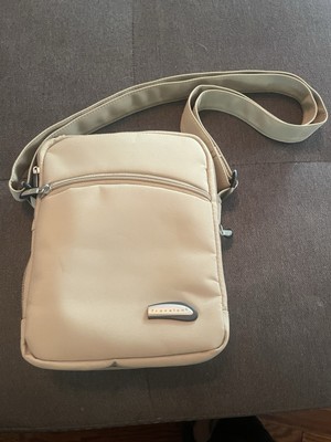 WOMENS AUTH TRAVALON SHOULDER/CROSS BODY NYLON BAG NEW TAN