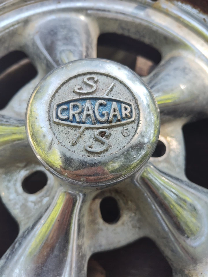 Cragar SS 15x6 Wheel 5 Lug Unilug 4" Backspacing Ford GM Dodge - Image 2 of 4