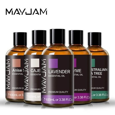 MAYJAM 100ML Premium Aromatic Essential Oil For Humidifiers Diffuser Burner DIY