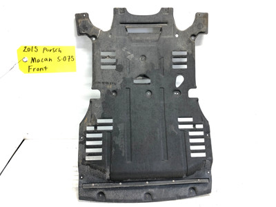 2015-2018 PORSCHE MACAN FRONT UNDER BODY SPLASH GUARD SHIELD COVER OEM #NOTE.